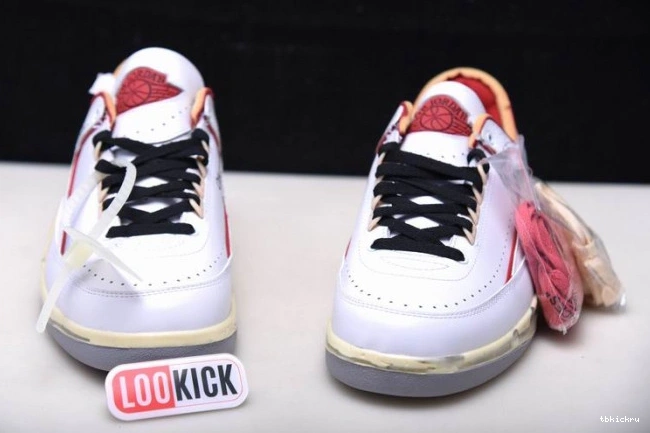 Reps TBK Retro White Jordan Red Off-White Low SP DJ4375-106 2 0713